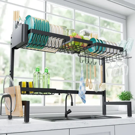 Expandable Over Sink Metal Organizer