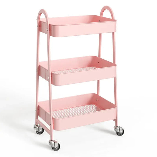 Mobile Metal Rolling Cart